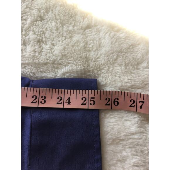 Chaps Blue Button-Down Long Sleeve Shirt - Picture 9 of 11